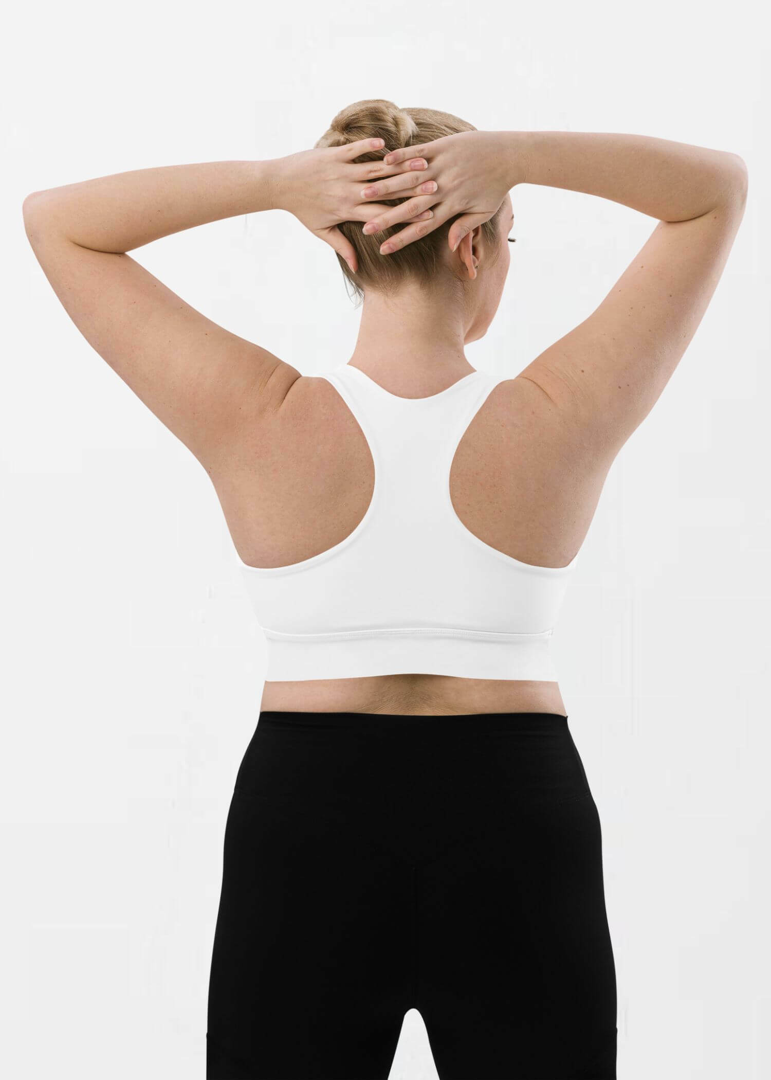 Longline Sports Bra miteigi Logo     Branded product item Fitness Sports Activewear by miteigi products brand items gym yoga bras