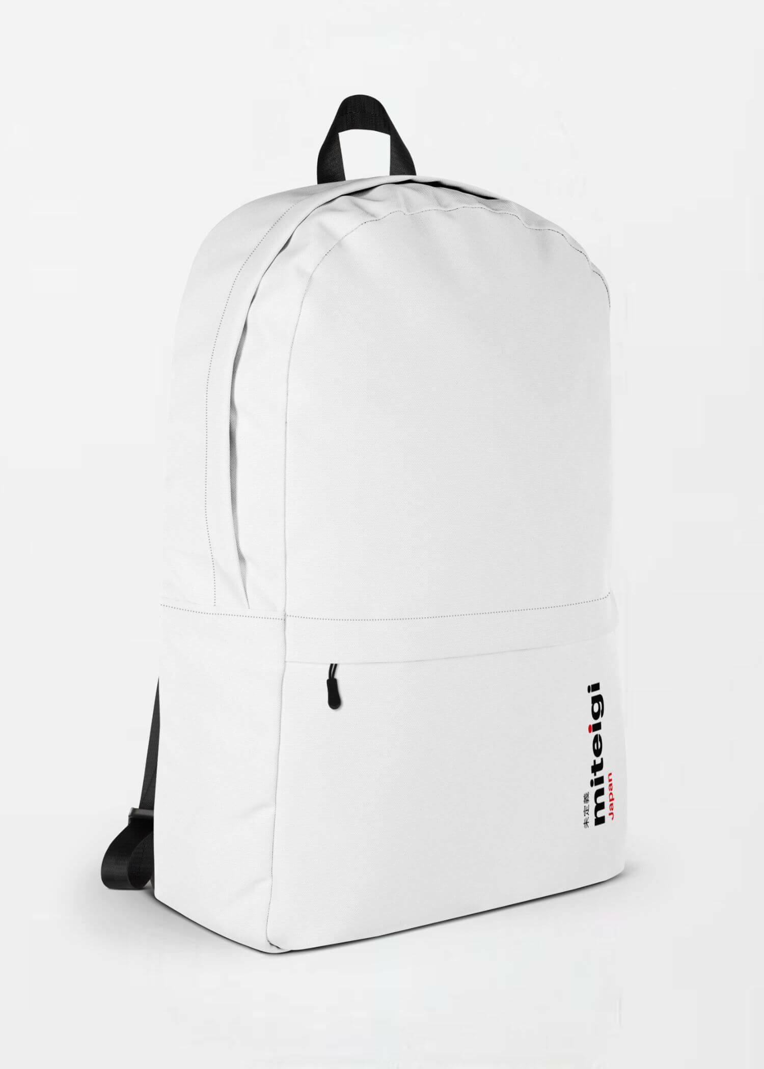 Backpack miteigi Logo     Outdoors Fitness Sports Activewear by miteigi products brand items luggage travel vacation getaway holiday workwear baggage everyday bags White