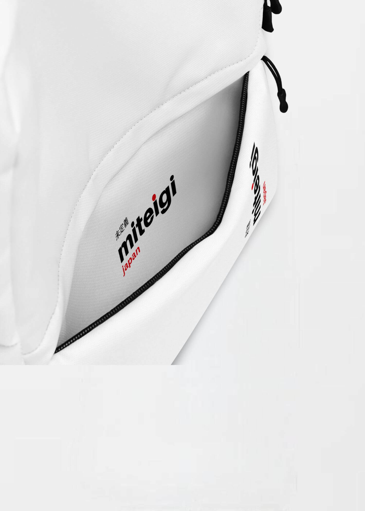 Backpack miteigi Logo     Outdoors Fitness Sports Activewear by miteigi products brand items luggage travel vacation getaway holiday workwear baggage everyday bags White