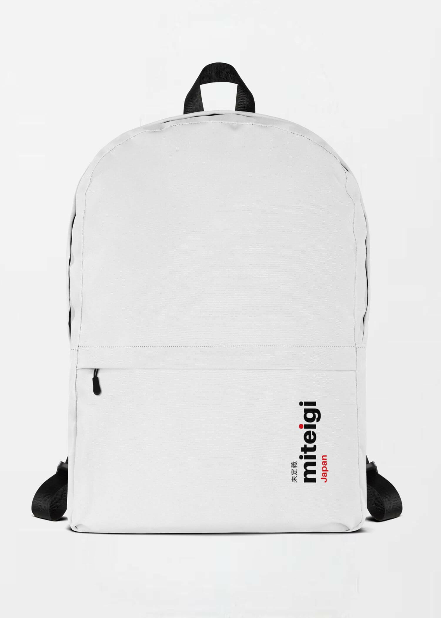 Backpack miteigi Logo     Outdoors Fitness Sports Activewear by miteigi products brand items luggage travel vacation getaway holiday workwear baggage everyday bags White