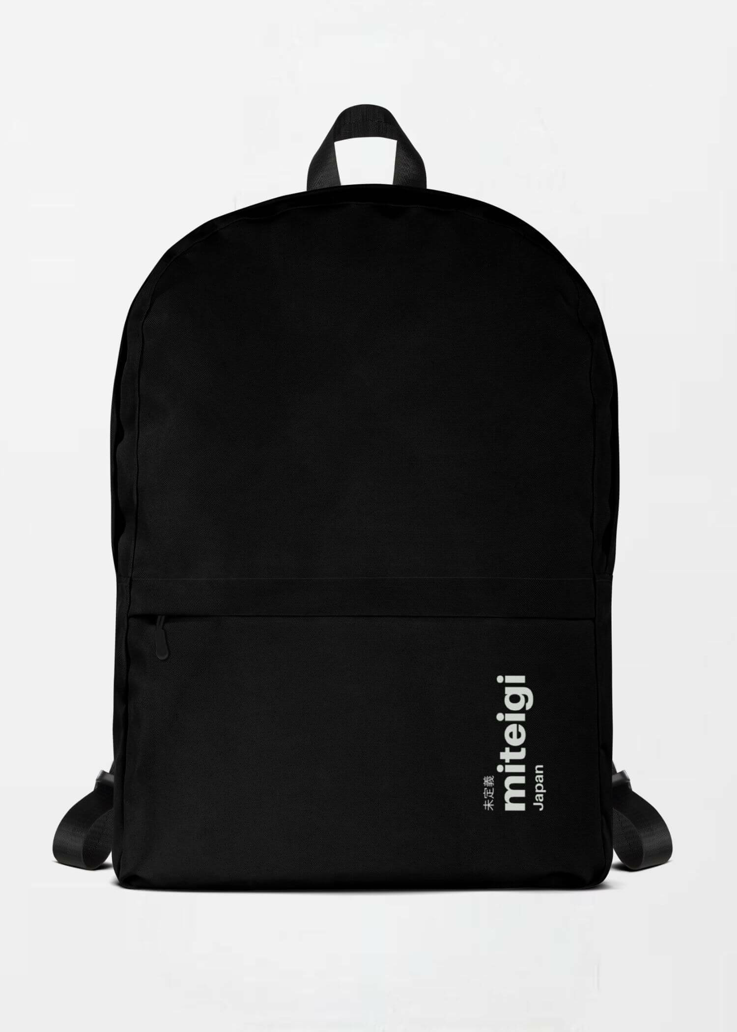 Backpack miteigi Logo black       Outdoors Fitness Sports Activewear by miteigi products platinum brand items luggage travel vacation getaway holiday workwear baggage everyday bags