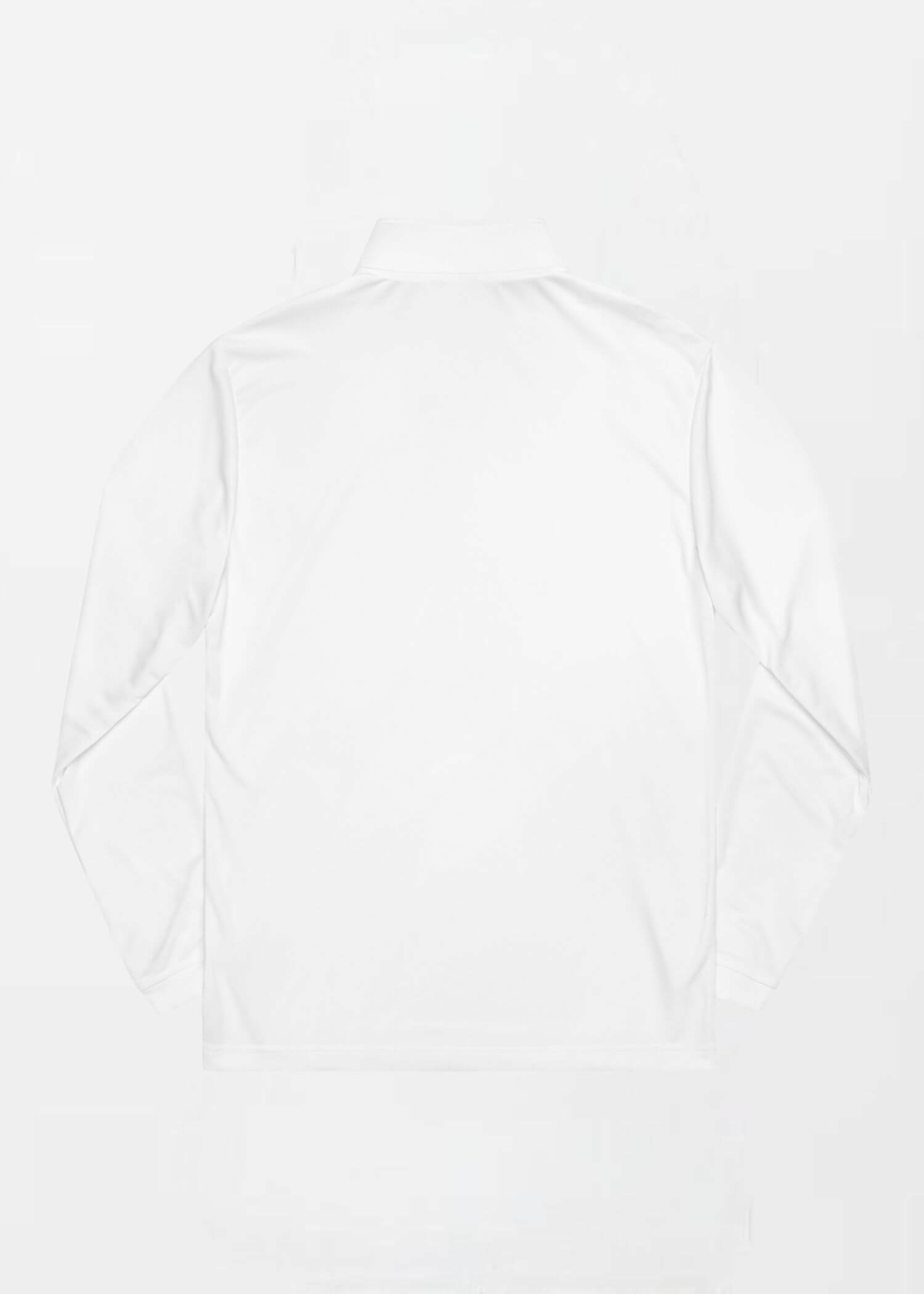 Quarter Zip Sweatshirt Adidas X miteigi Logo      Men’s tall plus size quarter zip long sleeves banded miteigiyūki sports fitness gym sweatshirts for man in white Mens sportswear