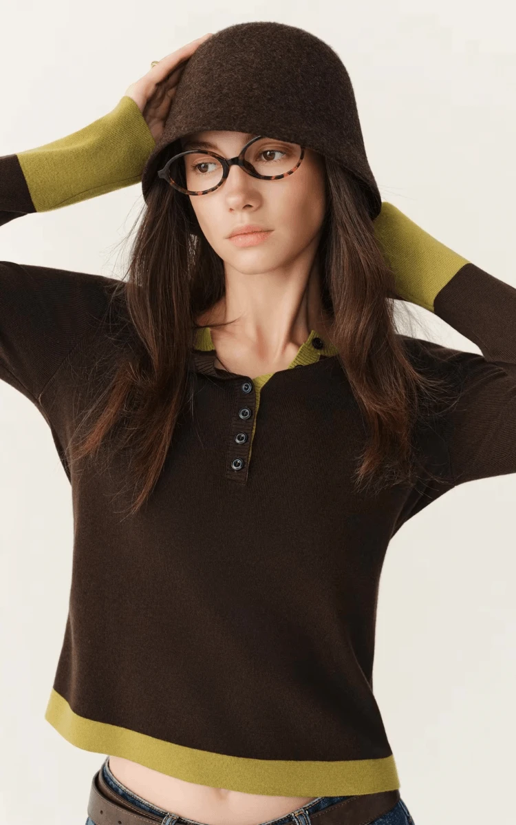 Half-Button Sweater