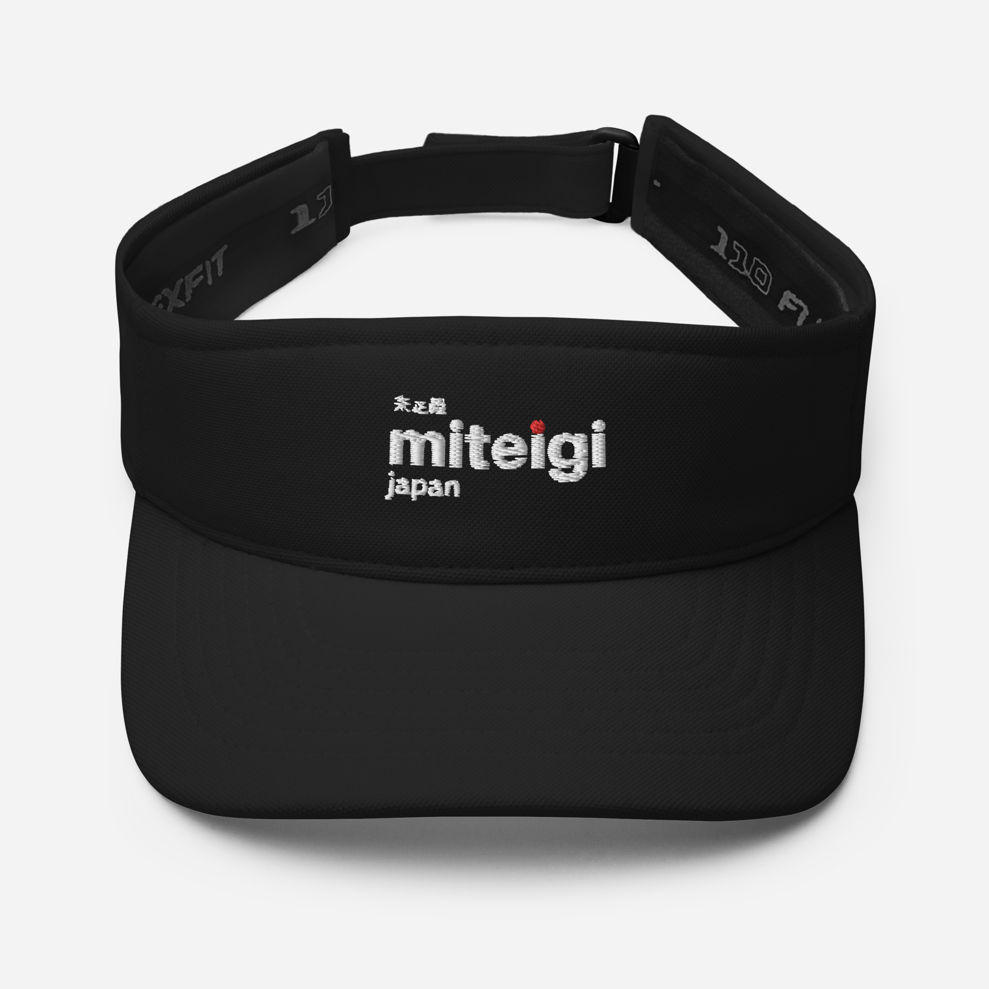 miteigi Logo Visor Unisex anywear Women’s Men’s fitness sports sunshade activewear visors for man woman in black Womens Mens sport clothing 