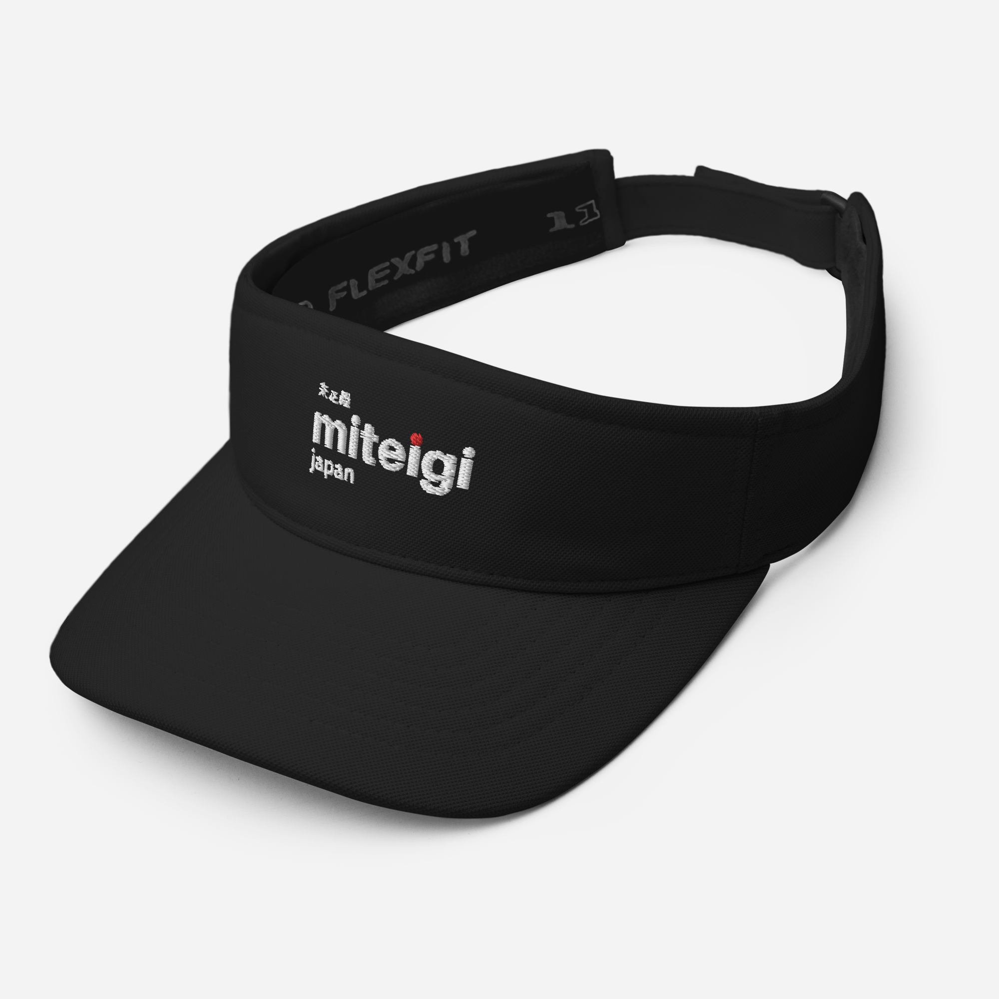 miteigi Logo Visor Genderful Unisex anywear Women’s Men’s fitness sports sunshade activewear visors for man woman in black Womens Mens sport clothing 