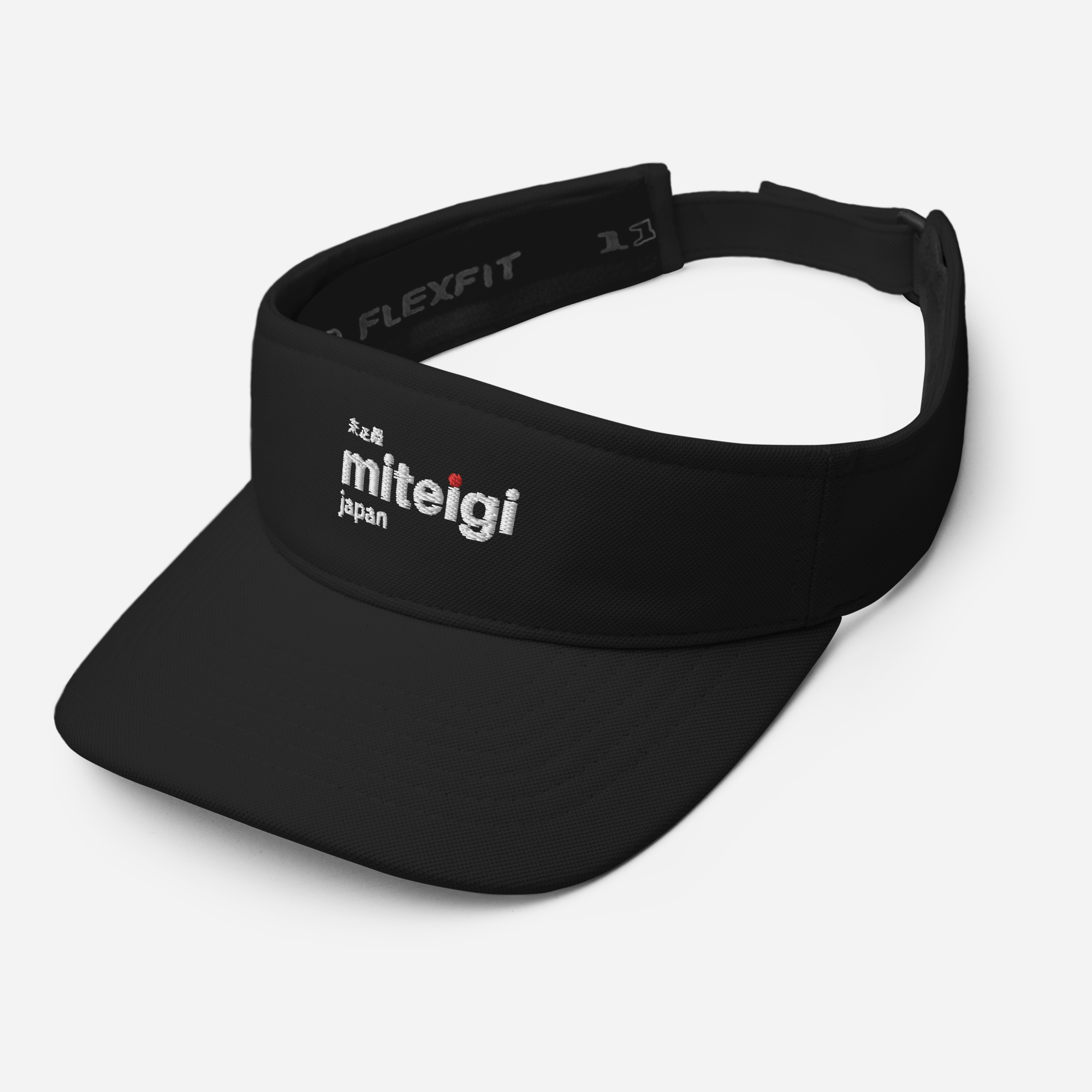 miteigi Logo Visor Unisex anywear Women’s Men’s fitness sports sunshade activewear visors for man woman in black Womens Mens sport clothing 