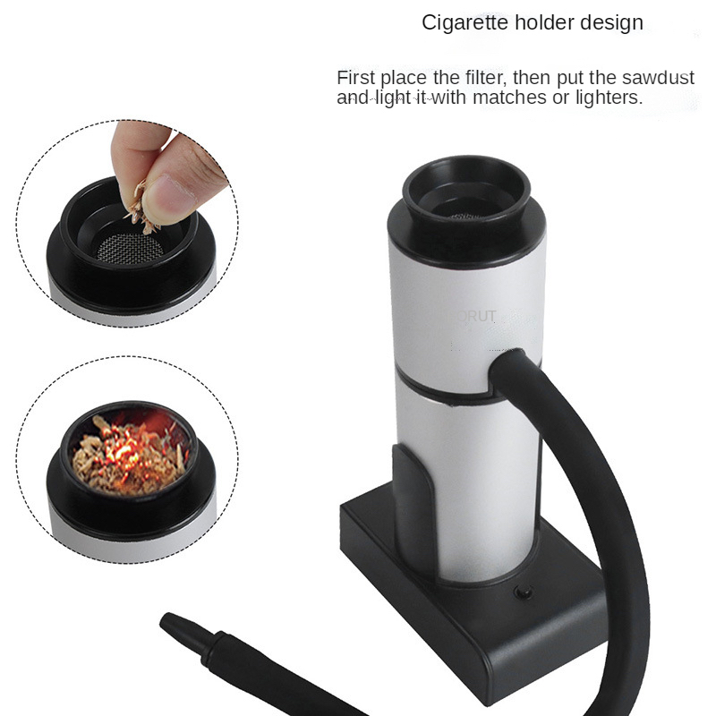 Smoke Infuser Cuisine Smoker Machine Handheld Smoked Set Trending Cold Food Silver Machines Kitchen Utensils
