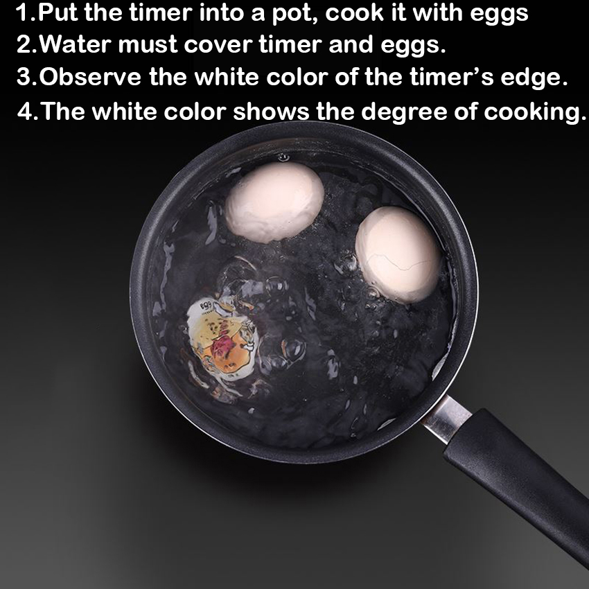 Japan Egg Perfect Color Changing Timer Yummy Soft Hard Boiled Eggs Cooking Kitchen Eco Friendly Resin Egg Red Timer Japanese Kitchen Timers Tools Trend