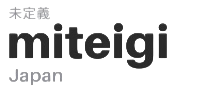 miteigi Japan logo in black with gray