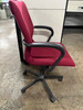 STEELCASE BURGUNDY TASK CHAIR
