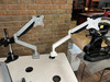 NEW HAT Envoy-1 Articulating Computer Monitor Arm -- White