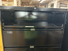 Black Steelcase 5-Drawer Lateral Filing Cabinet 42"W