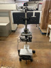 Used Tele Platform Video Conference System with Camera and Dual Monitor on Casters