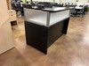 Black Reception Station with Filing Lock and Key 5' x 3'