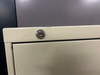 Used HON Beige 2-Drawer Filing Lateral with Lock 30"W