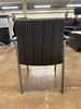 Used Steelcase Brown Guest Chair with Wood Arms Stackable