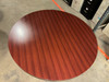 Used Cherry Groupe Lacasse Round Table 47"W 