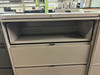 Used Light Gray 5-High Lateral Filing Storage with Lock and Key 42"W