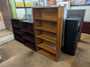 Cherry 5 Shelf Bookcase