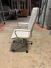 Used White Office Source Ridge Collection High Back Conference Task Chair