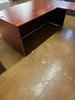 U-Shaped Cherry Desk 112.5"x71"