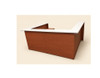 U-Shaped Cherry Reception Desk 8'x 8'