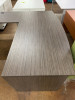U- Shaped Desk - Costal Gray- Global Zira
