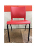9to5 Seating Red Bella Plastic Chair