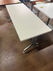 Conference Table - White Laminate  L24''x W60''