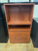 Two-Drawer Lateral File - Cherry Wood