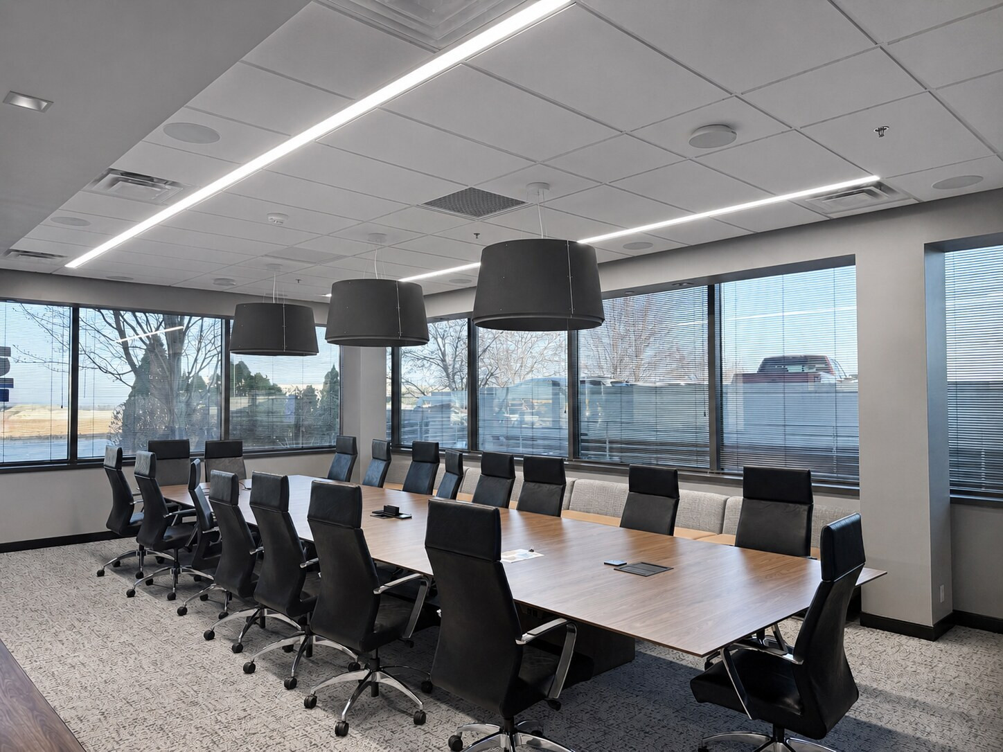 Crane Agency executive boardroom at its Chesterfield Missouri headquarters