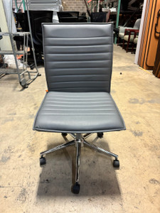 Used Gray Office Source Ridge Collection Armless Conference Task Chair