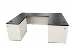 U-Shaped desk 8.5'x66"
