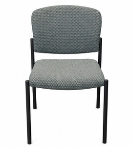 Armless Fabric Stackable Guest Chair