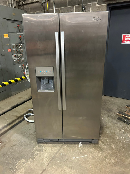 Whirlpool Stainless Steel Refrigerator and Freezer