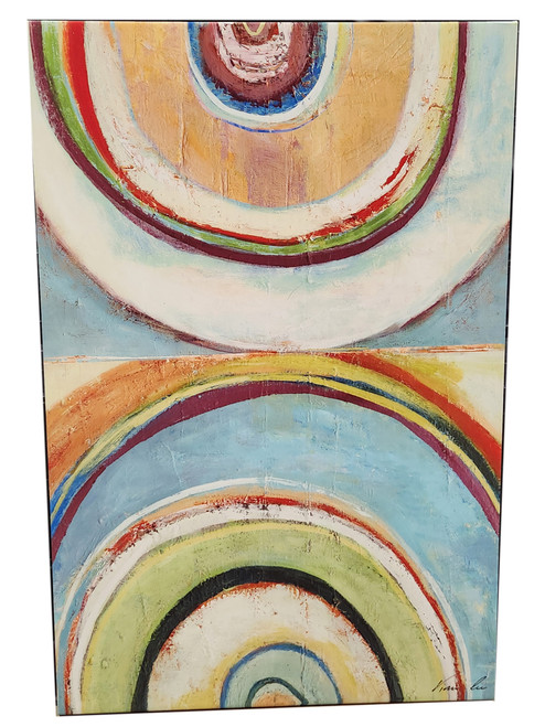 40x60 Canvas Print of Half Circle