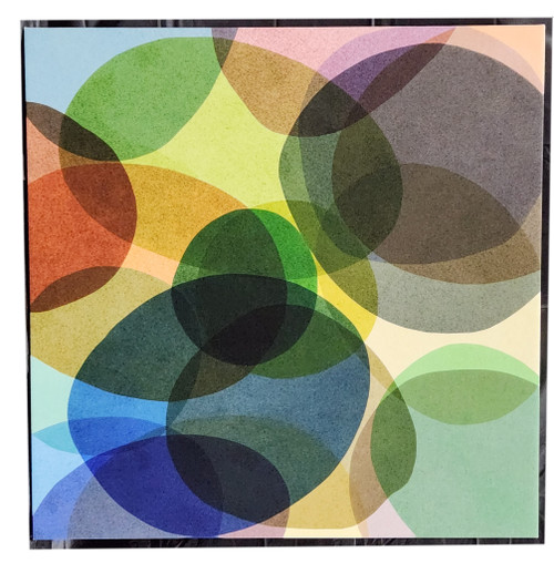 36x36 Canvas Print by Artist Laura Berman, Titled: CONSTELLATION 4