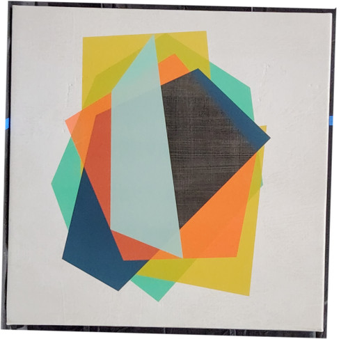 32x32 Canvas Print by Artist Chariklia Zarris, Titled: Integer I