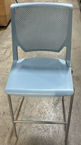 Haworth Very Seminar Side Chair Sled Base 3872 Bar Height - 55110