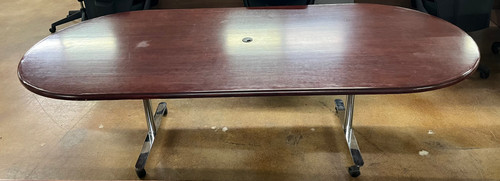 Dark Laminate Conference Table 8'