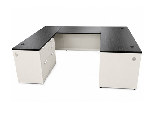 U-Shaped desk 8.5'x66"