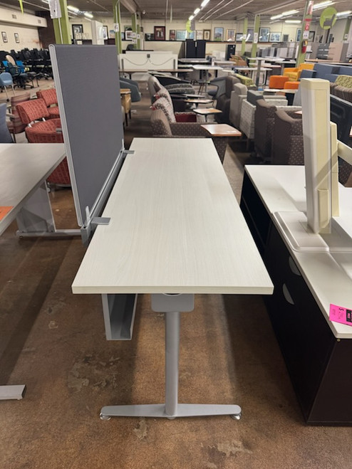 Office Table - Silver Birch