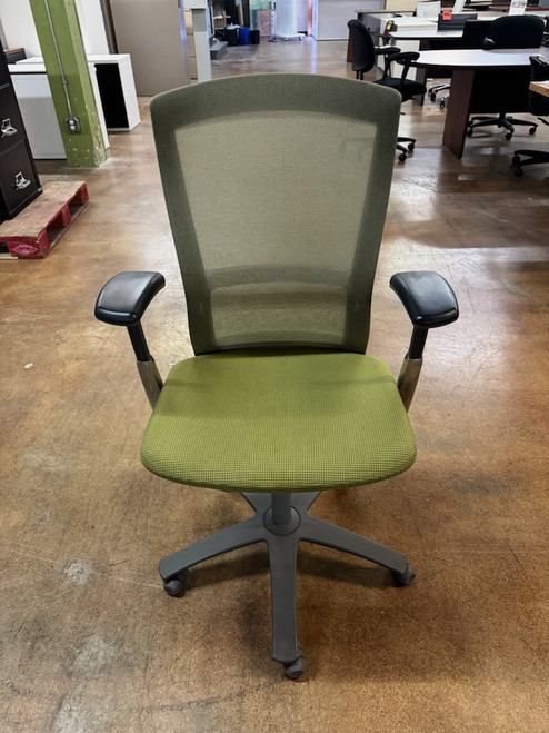Slim Olive Green Knoll Life-Chair