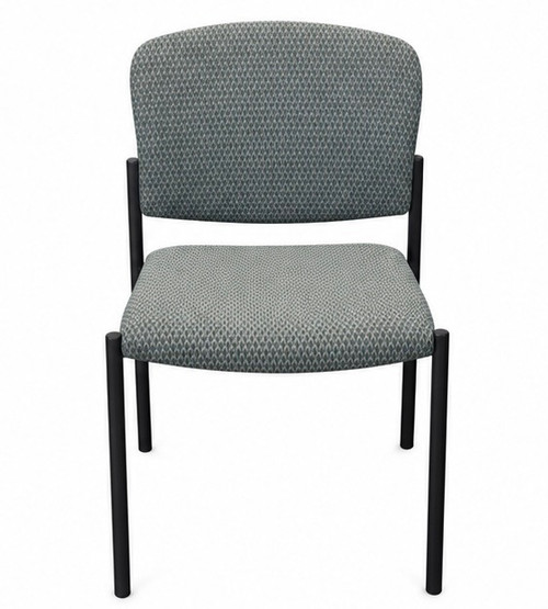Armless Fabric Stackable Guest Chair