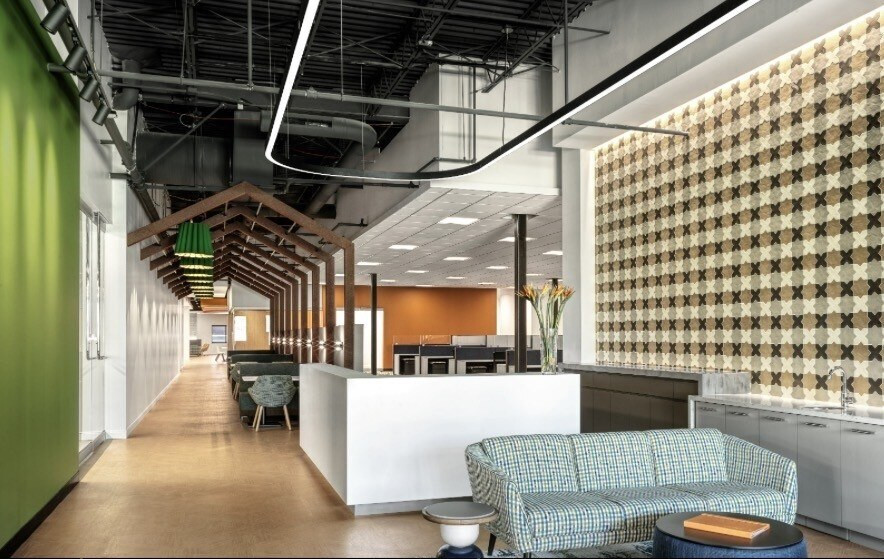 Colorful entryway inside the Foster and Adoptive Care Coalition St. Louis headquarters