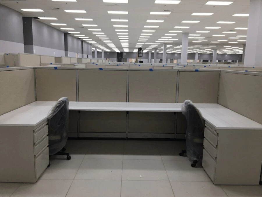 Individual workstations installed for Infotech Aerospace in Puerto Rico