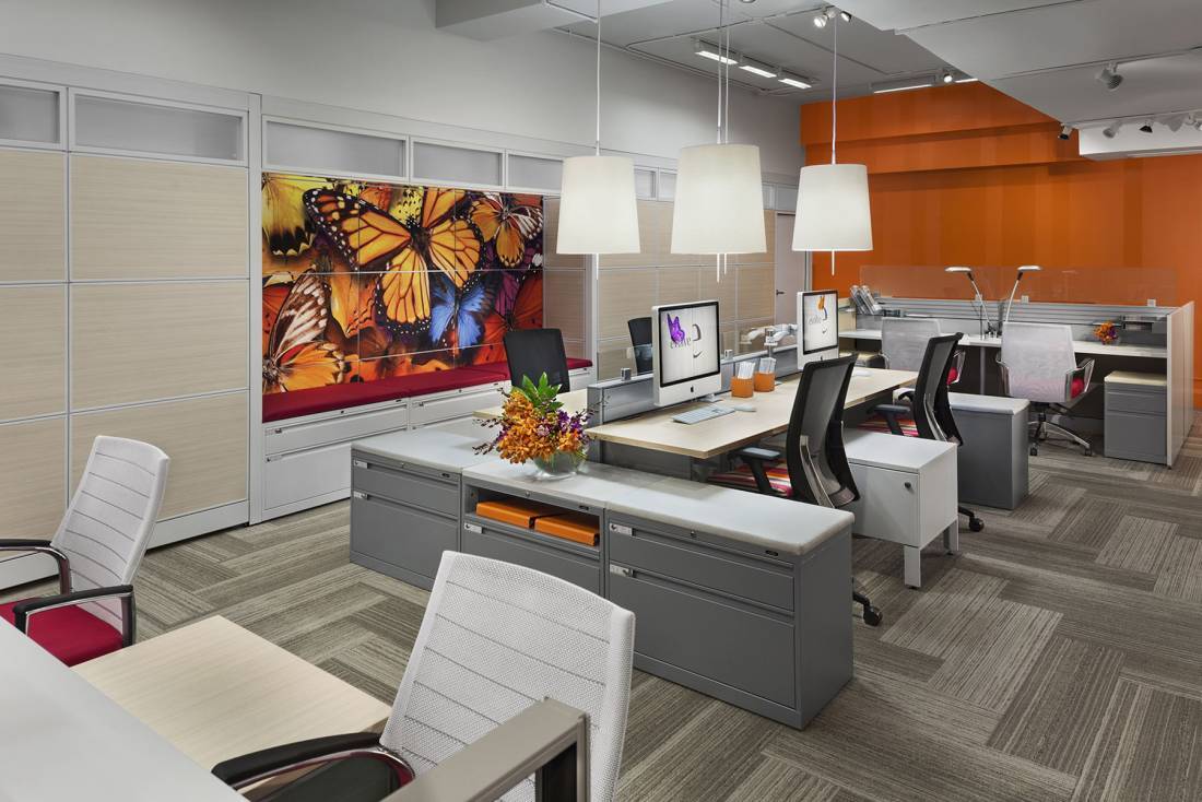 Office workstations and private offices