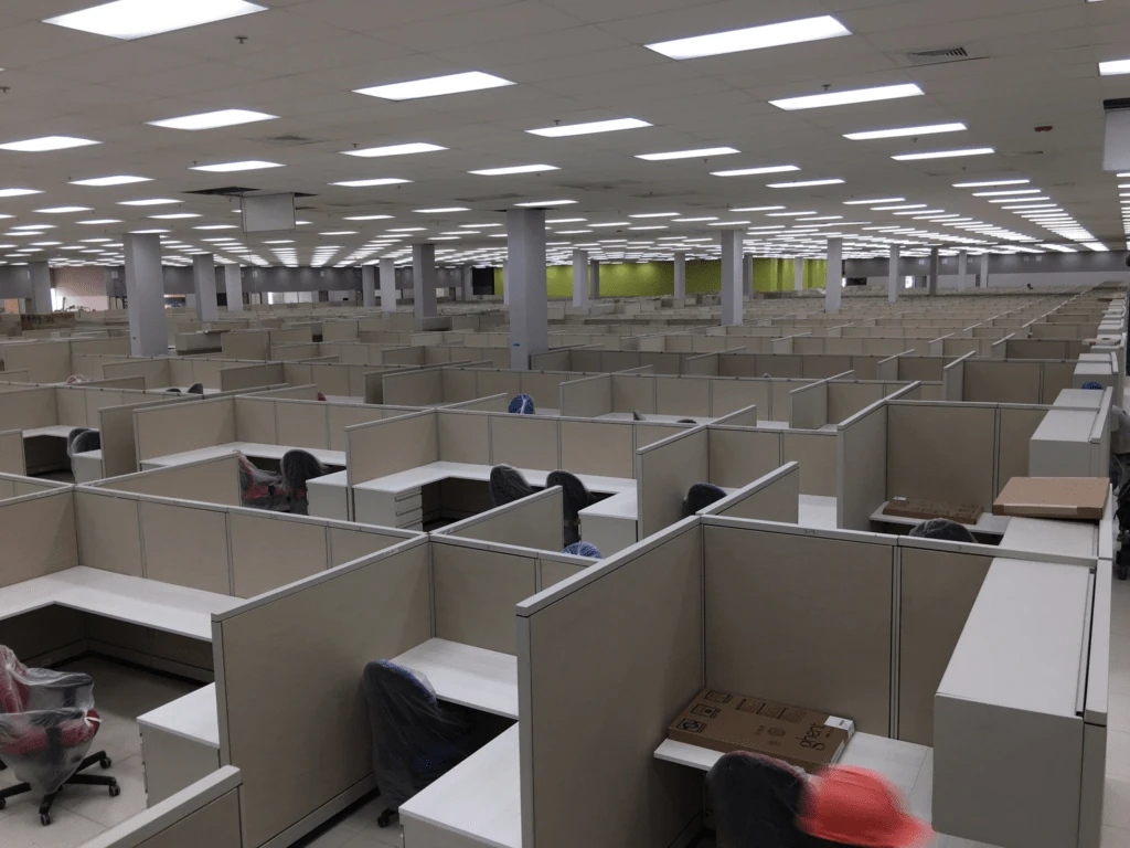 Commercial office furniture project delivered in Puerto Rico