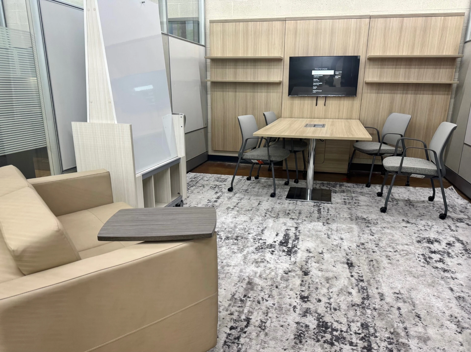Workstations and private offices