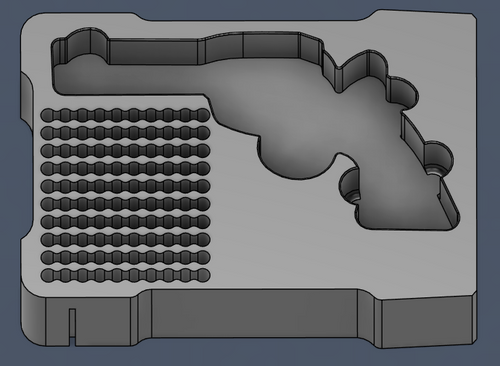 Ruger Vaquero 4.62" Insert for Milwaukee Packout